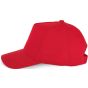K-up Casquette enfant en coton - 5 panneaux red