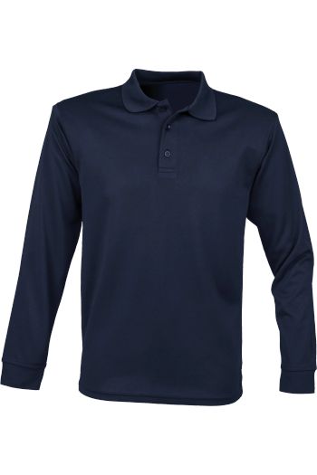 Image produit Unisex long sleeved polo shirt