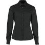 Kustom Kit Women' Business Shirt Long Sleeve Black