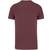 kariban T-shirt manches courtes homme vintage_marsala