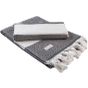 A&R Fouta Marmaris Hamamzz® Black / White