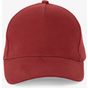 K-up Casquette 5 panneaux Oeko-Tex garnet