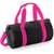 Bagbase Mini-sac baril black/fuchsia