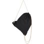 SG Accessories - Bags Organic Cotton Drawstring Backpack black
