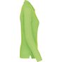 kariban Polo manches longues femme lime