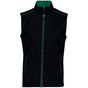 Kariban Gilet DayToDay homme - black/kelly_green - 2XL
