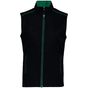 kariban Gilet DayToDay homme - black/kelly_green - 2XL