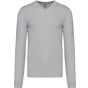 Kariban Pull col V homme grey_melange