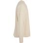 Build Your Brand Oversized Cut On Sleeve Longsleeve sand