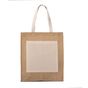 Kimood Sac shopping toile de jute natural/gold