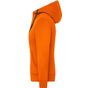 James&Nicholson Ladies' Lifestyle Zip-Hoody dark_orange/navy