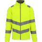 Regatta Men's Hi-Vis Pro Contract Ablaze 2 Layer Softshell Jacket yellow