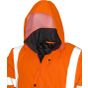 Result Motorway 2-tone safety coat fluorescent_orange/black