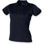 Henbury Ladies Coolplus Polo Shirt navy