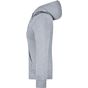 James&Nicholson Ladies´ Hooded Sweat grey_heather