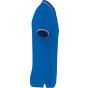 Kariban Polo maille piquée manches courtes homme light_royal_blue/red/white