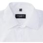 Russell Chemise en Popeline Polyester/Coton classique manches longues homme white