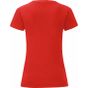 fruit of the loom Ladies Iconic 150 T red