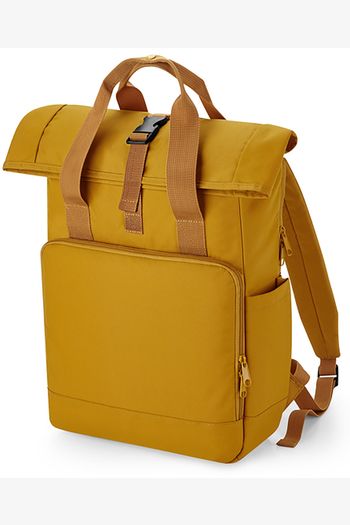 Image produit Sac à dos pour ordinateur avec rabat enroulable et double anses recyclé