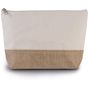 Kimood Pochette en toiles de coton et jute natural/natural