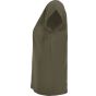 Build Your Brand Ladies Extended Shoulder Tee olive