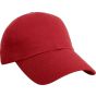 Result Heavy cotton drill pro-style cap red