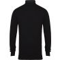 Henbury Men's roll neck jumper black