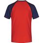 James&Nicholson Men´s Raglan-T red/navy