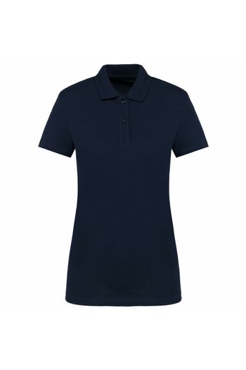 Image produit Polo Supima® manches courtes femme
