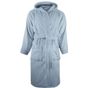 The One Towelling Bathrobe Hooded light_blue