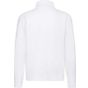 fruit of the loom Pemium sweat jacket white