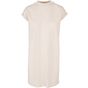 Build Your Brand Ladies Turtle Extended Shoulder Dress pink
