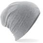 Beechfield Bonnet déstructuré en coton Hemsedal heather_grey