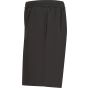 Finden+Hales Adults' knitted shorts with zip pockets black