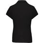 kariban Polo manches courtes femme black