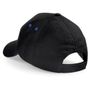 Beechfield Casquette Ultimate 5 panneaux à visière sandwich black/bright_royal