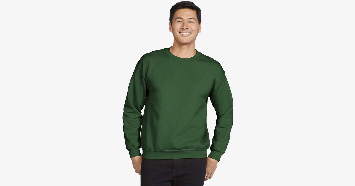 Gildan crew cheap neck sweatshirt