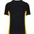 kariban Tiger - T-shirt bicolore manches courtes black/yellow