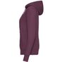 fruit of the loom Classic Hooded Sweat Lady-Fit bordeaux