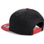 Beechfield Casquette snapback enfant black/bright_red