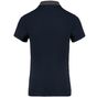 kariban Polo jersey bicolore femme navy/dark_grey_heather