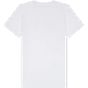 Bella Unisex v-neck jersey tee white