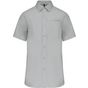 Kariban Chemise popeline manches courtes snow_grey