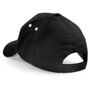 Beechfield Casquette Ultimate 5 panneaux à visière sandwich black/light_grey