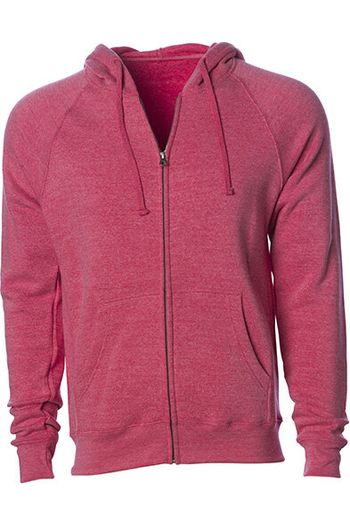 Image produit Unisex Midweight Special Blend Raglan Zip Hood