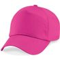 Beechfield Casquette Original enfant 5 panneaux  fuchsia