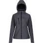 Regatta Women's Venturer 3-layer Printable Hooded Softshell Jacket seal_grey/black