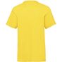 fruit of the loom Kids Valueweight T jaune