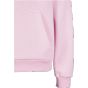 Build Your Brand Fluffy Hoody Soft pink