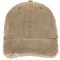 K-up Casquette vintage effet déchiré - 6 panneaux washed_swamp_green